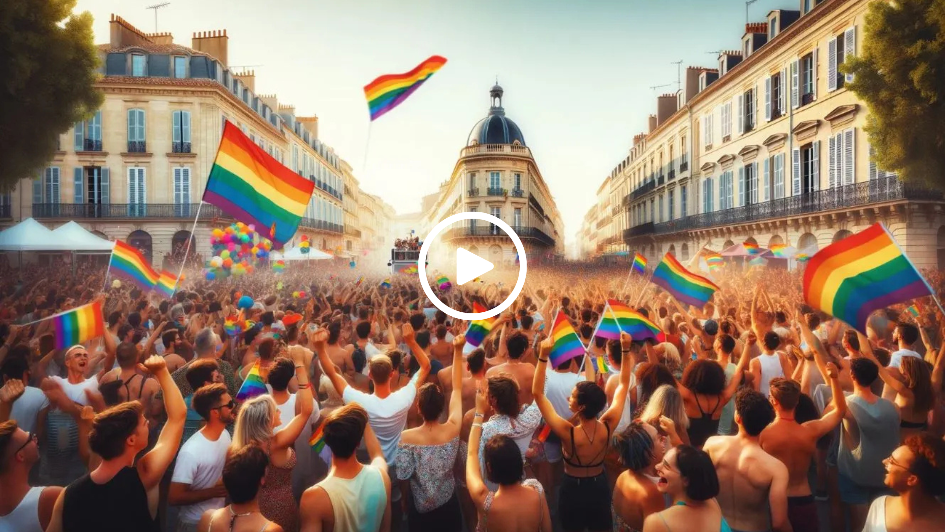 video pour la pride de montpellier vidéaste evenementiel montpellier